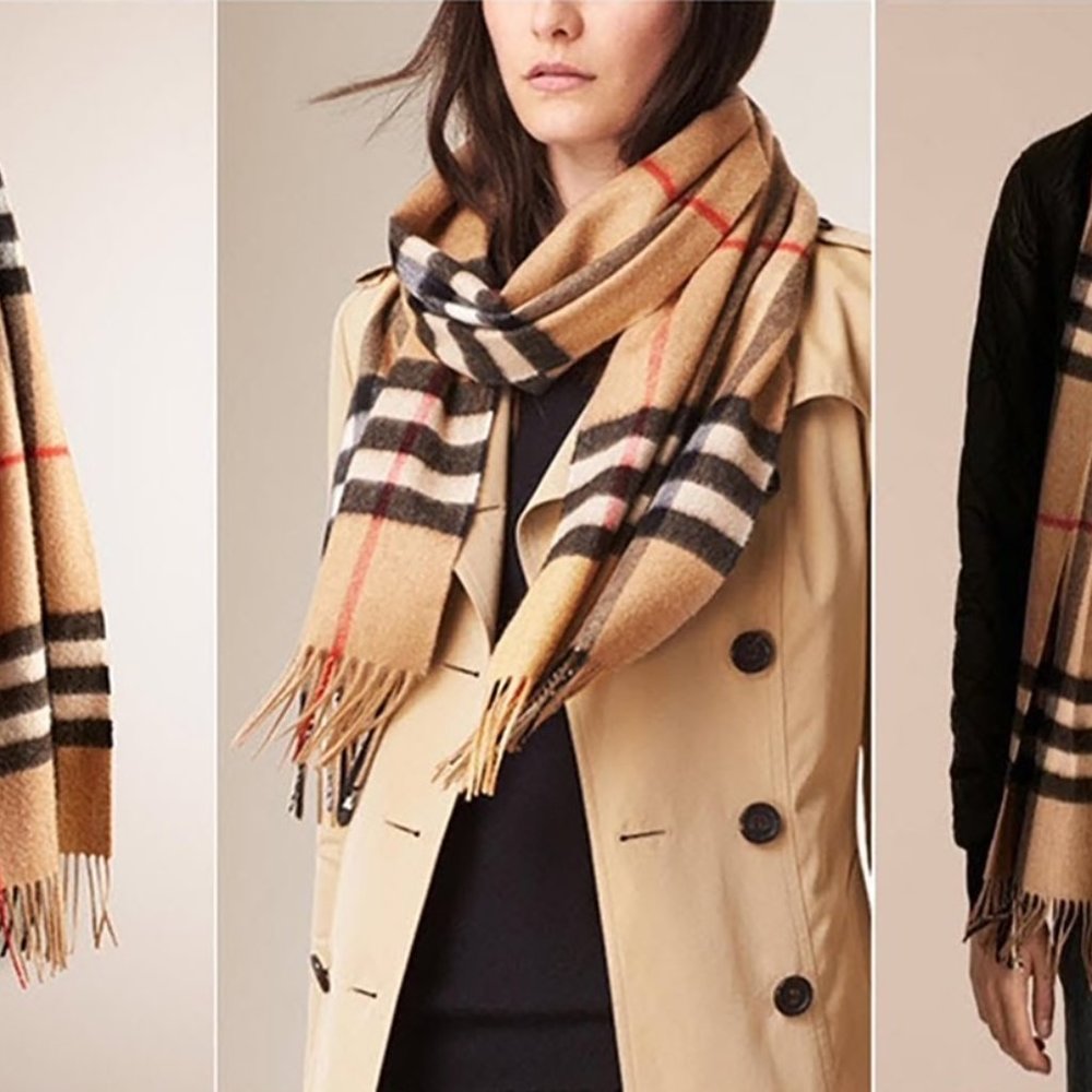 Pashmina Plaid Scarves